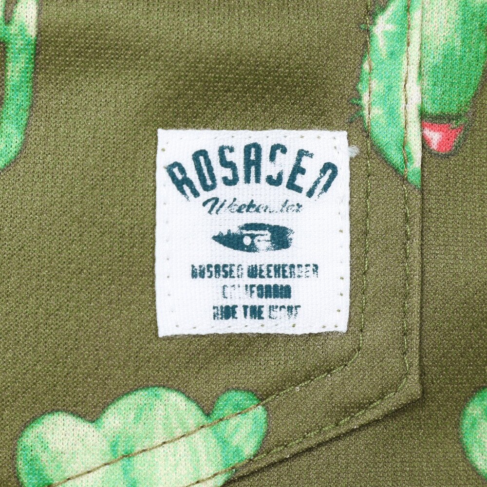 ROSASEN（レディース）ゴルフウェア インナーパンツ付 A-Line サボテンプリントスカート 048-76441-027