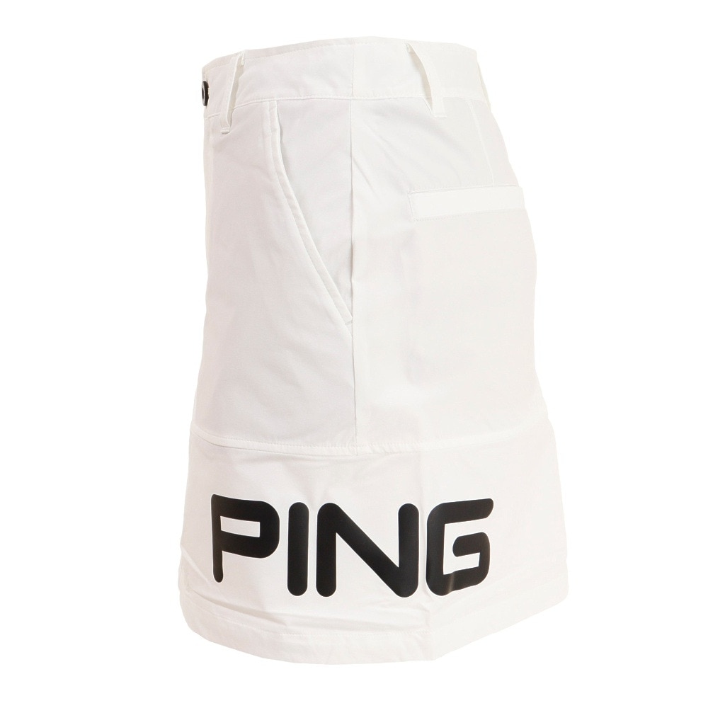 ピン（PING）（レディース）ゴルフウェア インナーパンツ付き 2WAYストレッチ ナイロンスカート 622-2134301-030