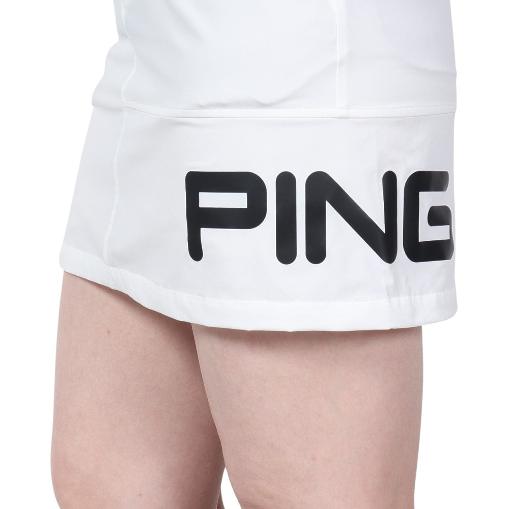 ピン（PING）（レディース）ゴルフウェア インナーパンツ付き 2WAYストレッチ ナイロンスカート 622-2134301-030★★★