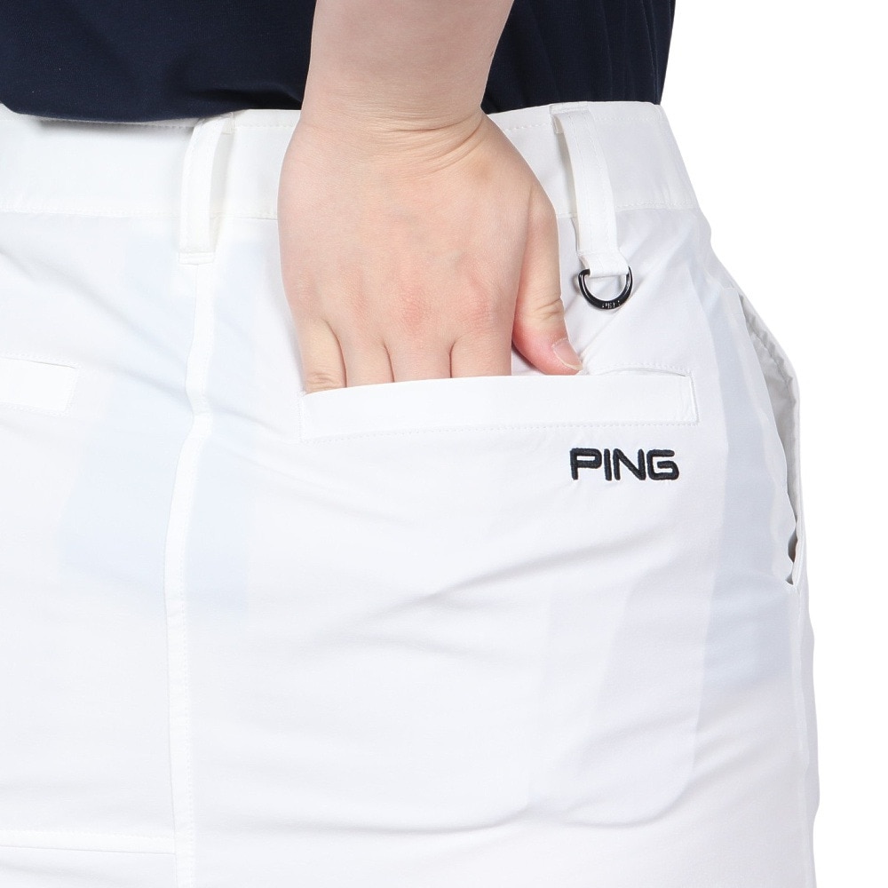 ピン（PING）（レディース）ゴルフウェア インナーパンツ付き 2WAYストレッチ ナイロンスカート 622-2134301-030★★★