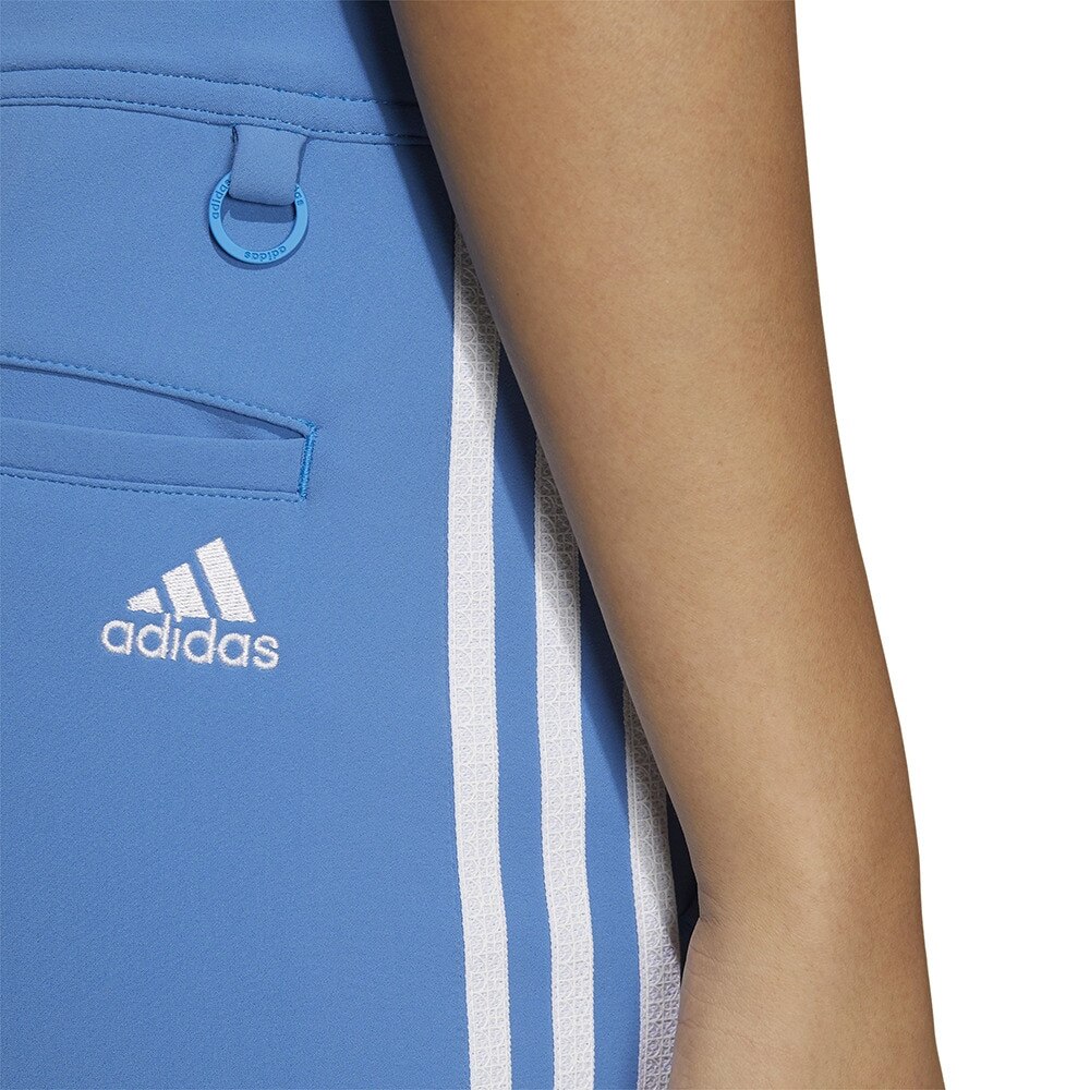 アディダス（adidas）（レディース）ゴルフウェア インナーパンツ一体型 スリーストライプス ストレッチスカート W6557-HA0193BBL★★★