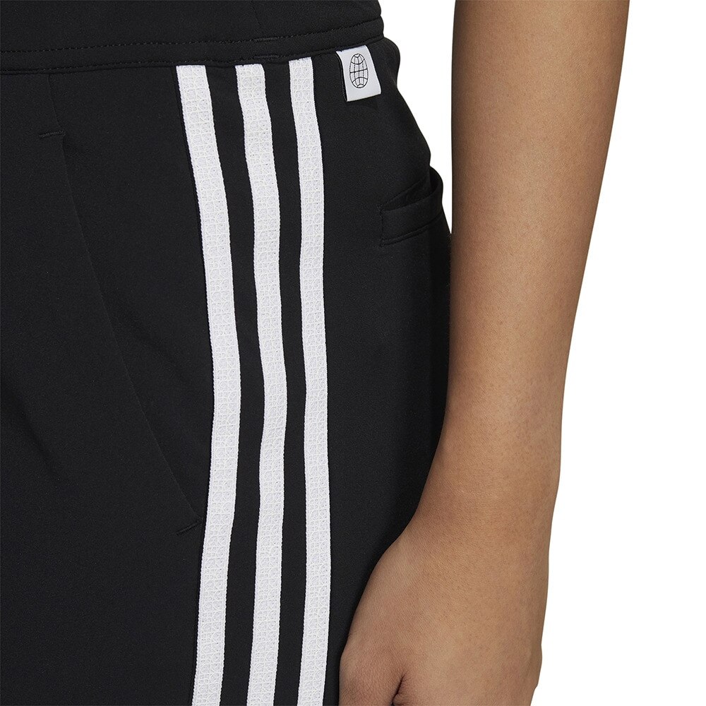 アディダス（adidas）（レディース）ゴルフウェア インナーパンツ一体型 スリーストライプス ストレッチスカート W6557-HA0204BK  ゴルフ用品はヴィクトリアゴルフ
