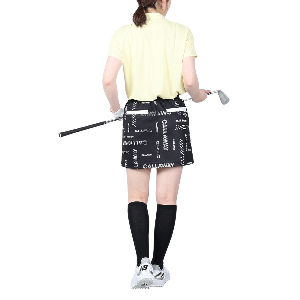 キャロウェイ（CALLAWAY）（レディース）ゴルフウェア プリントダンボールニット スカート C22128205-1010