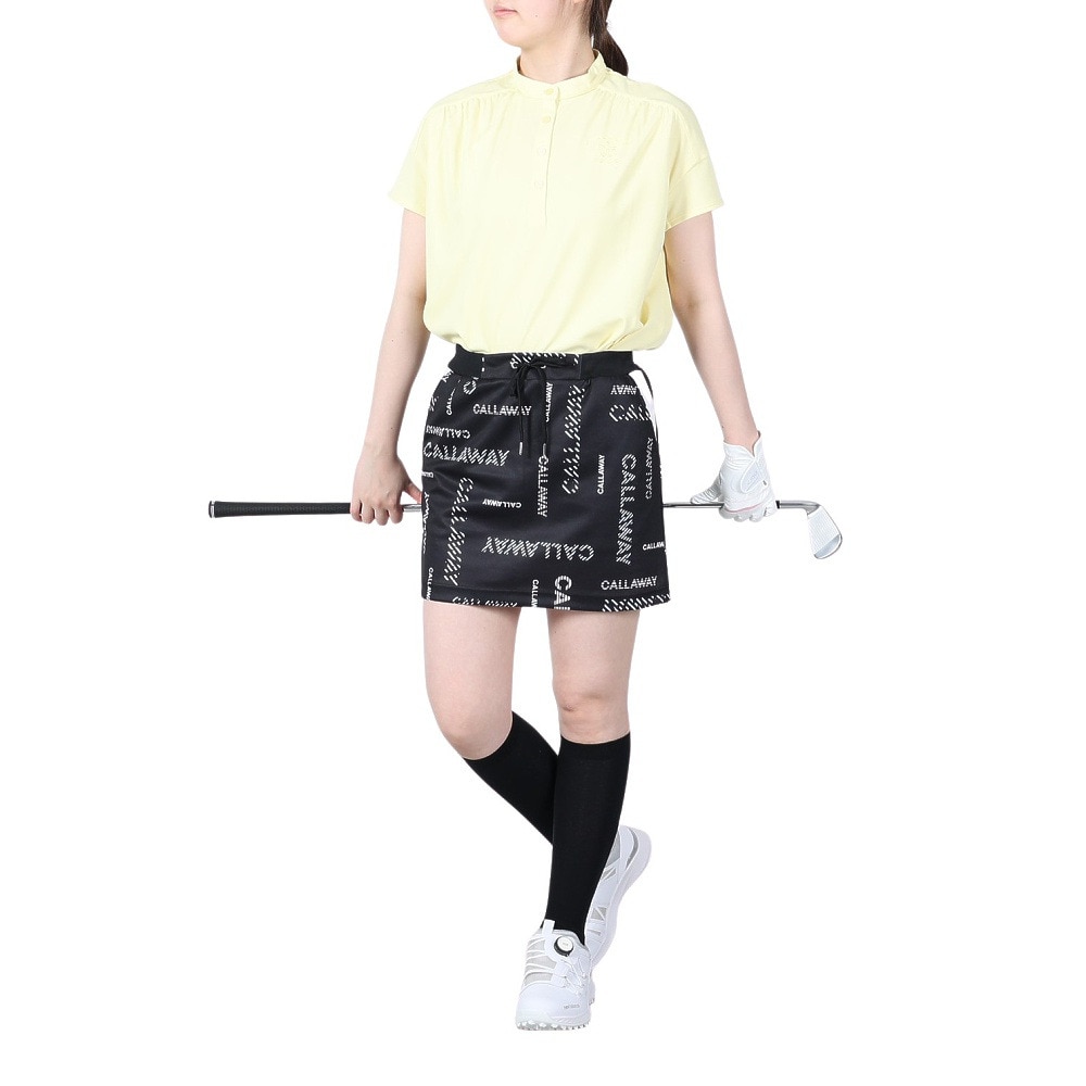 キャロウェイ（CALLAWAY）（レディース）ゴルフウェア プリントダンボールニット スカート C22128205-1010★★★