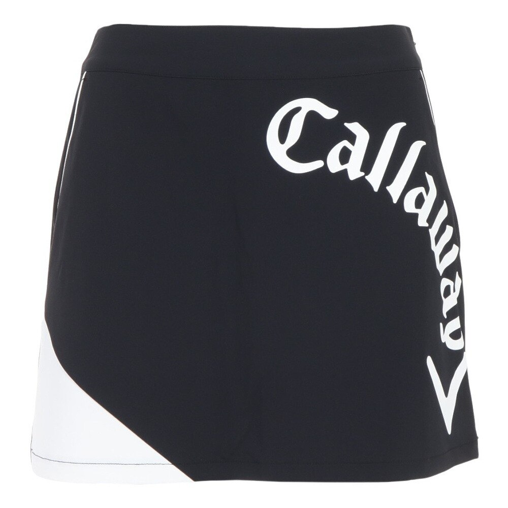 キャロウェイ（CALLAWAY）（レディース）ゴルフウェア インナーパンツ一体型 ロゴプリント8WAYストレッチツイルスカート C22128209-1010★★★