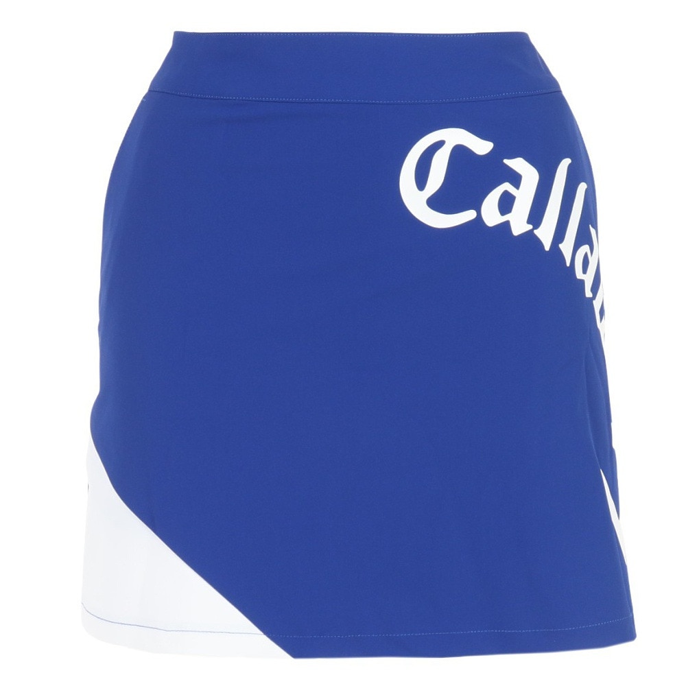キャロウェイ（CALLAWAY）（レディース）ゴルフウェア インナーパンツ一体型 ロゴプリント8WAYストレッチツイルスカート C22128209-1111★★★