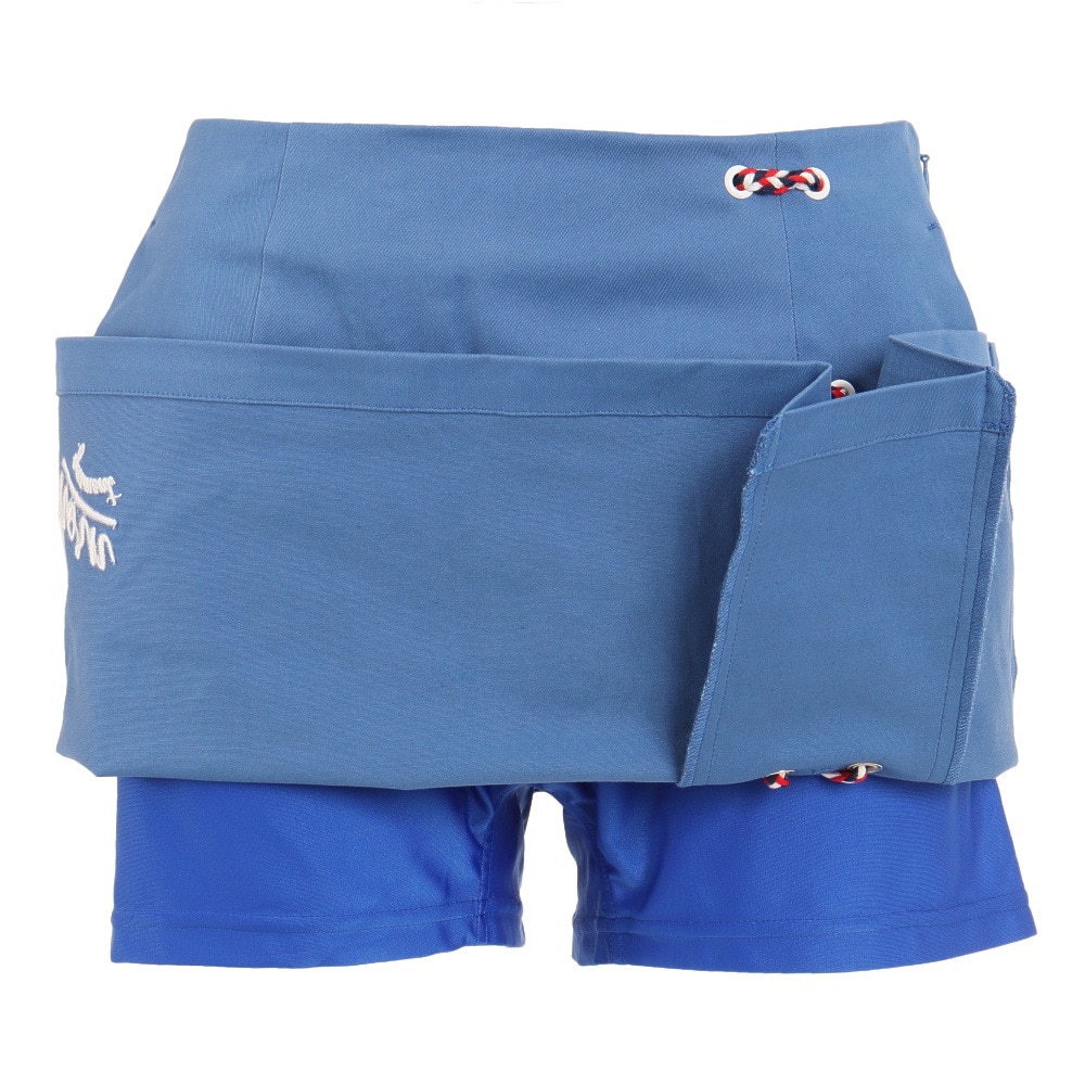 ホーンガーメント（HORN G.M.T）（レディース）ゴルフウェア インナーパンツ付 Pavilion スカート HCW-2A-AE05-BLUE