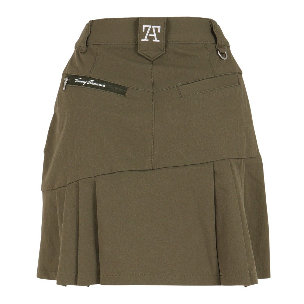 トミーアーマー（Tommy Armour）（レディース）ゴルフウェア 接触冷感 裾サイドプリーツ クール ストレッチ スカート TASGJ22S062163 KHK★★★