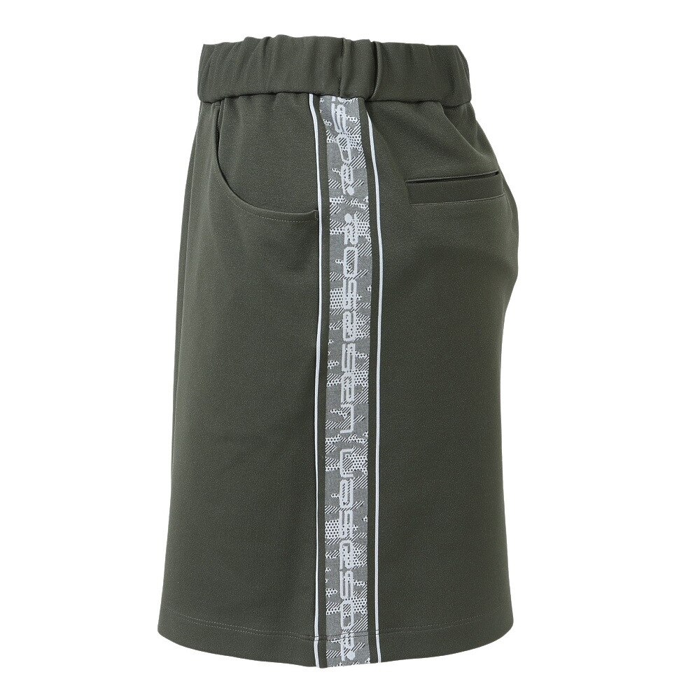 ROSASEN（レディース）ゴルフウェア 吸水 速乾 ジャカードラインスウェットスカート 045-77841-027★★★