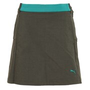 プーマ（PUMA）（レディース）ゴルフウェア フレア 千鳥 総柄 ストレッチ AOP プリーツ スカート 539433-01