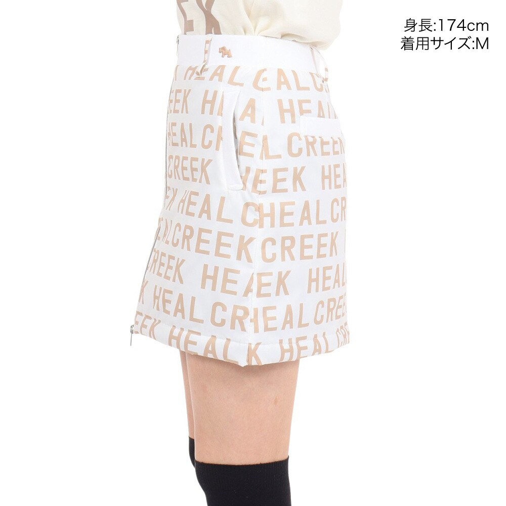 HEAL CREEK ヒールクリーク ナイロンスカート パープル系 42