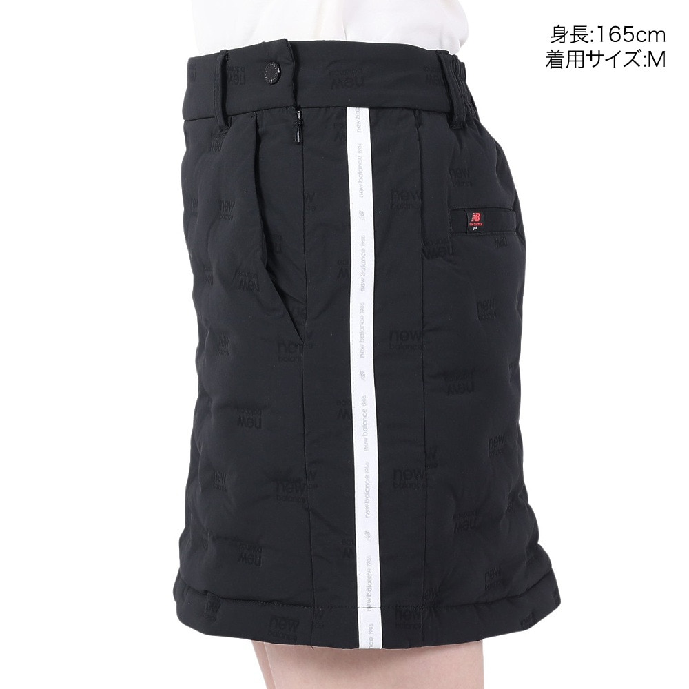 ニューバランス（new balance）（レディース）ゴルフウェア 中綿 吸湿 発熱 ストレッチ LIGHT DOWN SKIRT 012-2234510-010