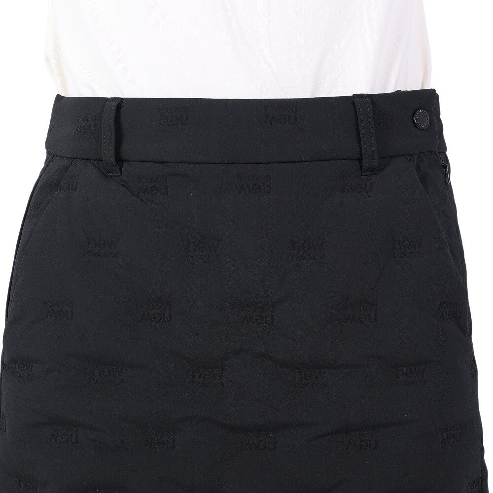 ニューバランス（new balance）（レディース）ゴルフウェア 中綿 吸湿 発熱 ストレッチ LIGHT DOWN SKIRT 012-2234510-010★★★