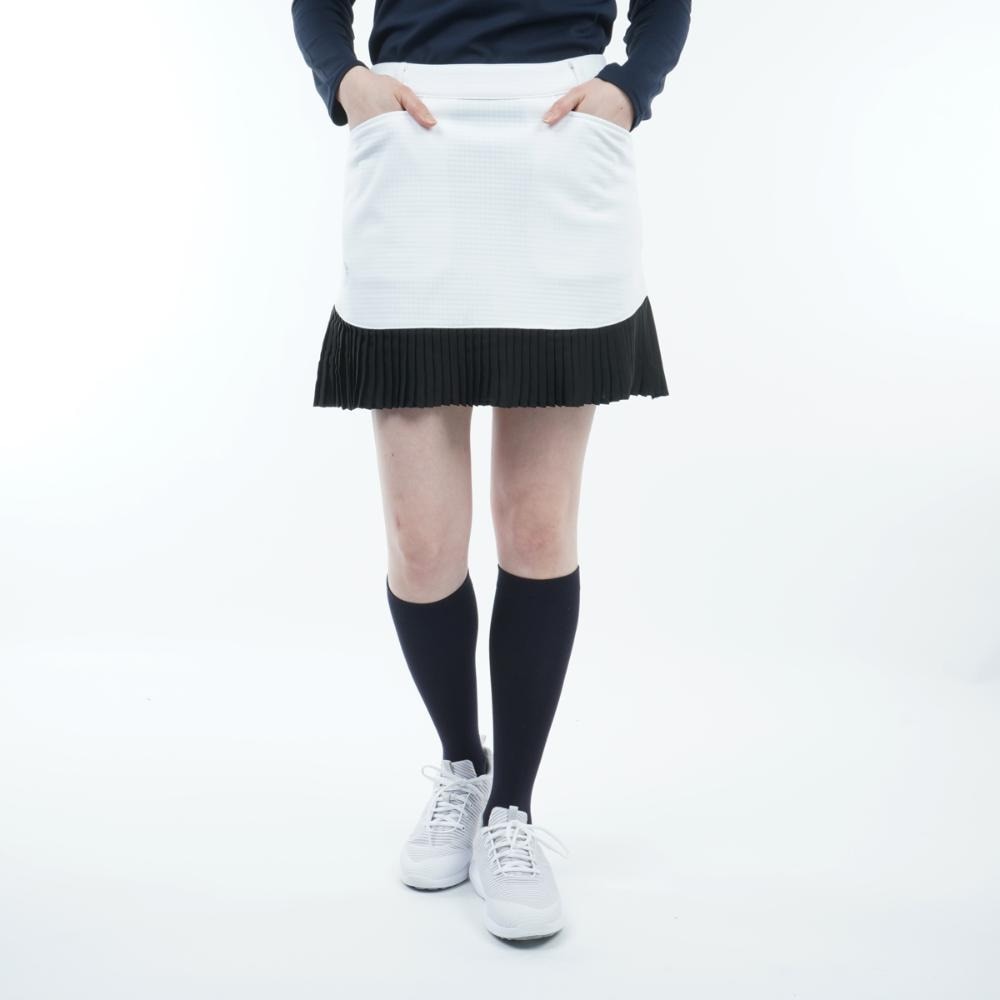 アドミラル ゴルフ（Admiral GOLF）（レディース）ゴルフウェア パフォーマンスアーチロゴスカート ADLA281-WHT