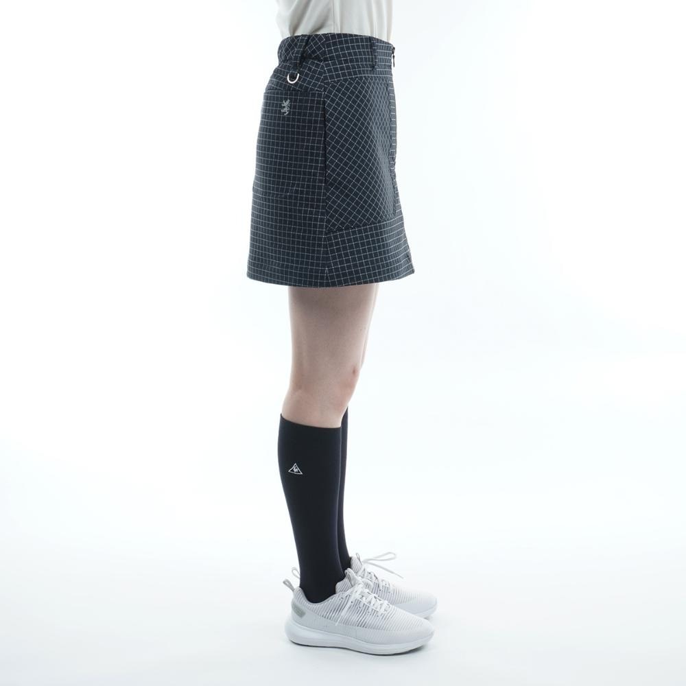 アドミラル ゴルフ（Admiral GOLF）（レディース）ゴルフウェア 撥水 ウィンドペーンフロントジップスカート ADLA292-BLK