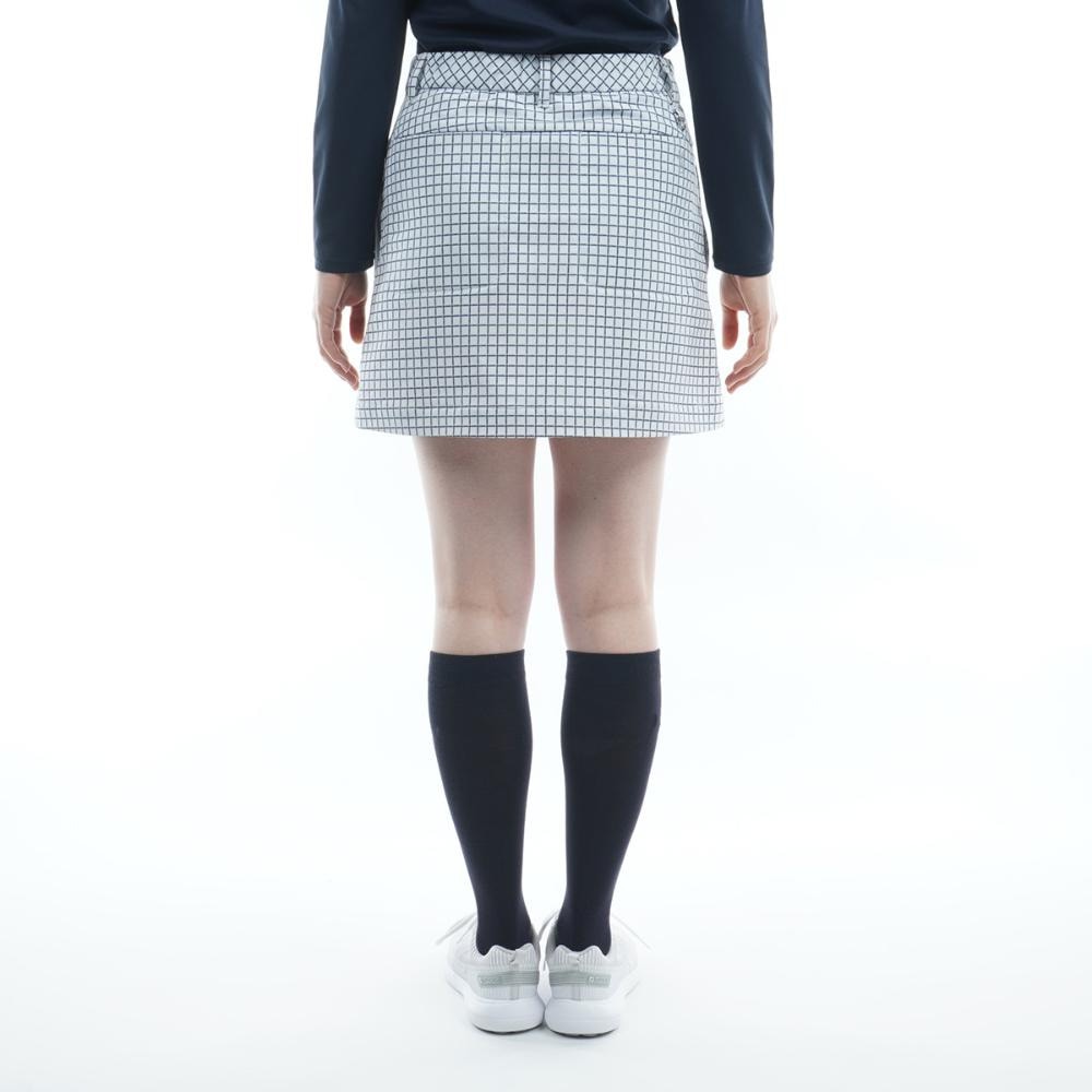 アドミラル ゴルフ（Admiral GOLF）（レディース）ゴルフウェア ウィンドペーンフロントジップスカート ADLA292-WHT