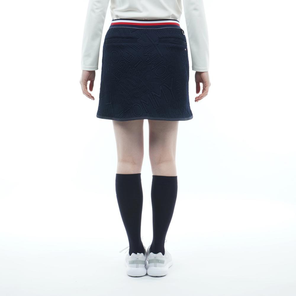 トミー ヒルフィガー ゴルフ（TOMMY HILFIGER GOLF）（レディース）ゴルフウェア ロゴジャガードスウェットスカート THLA265-NVY