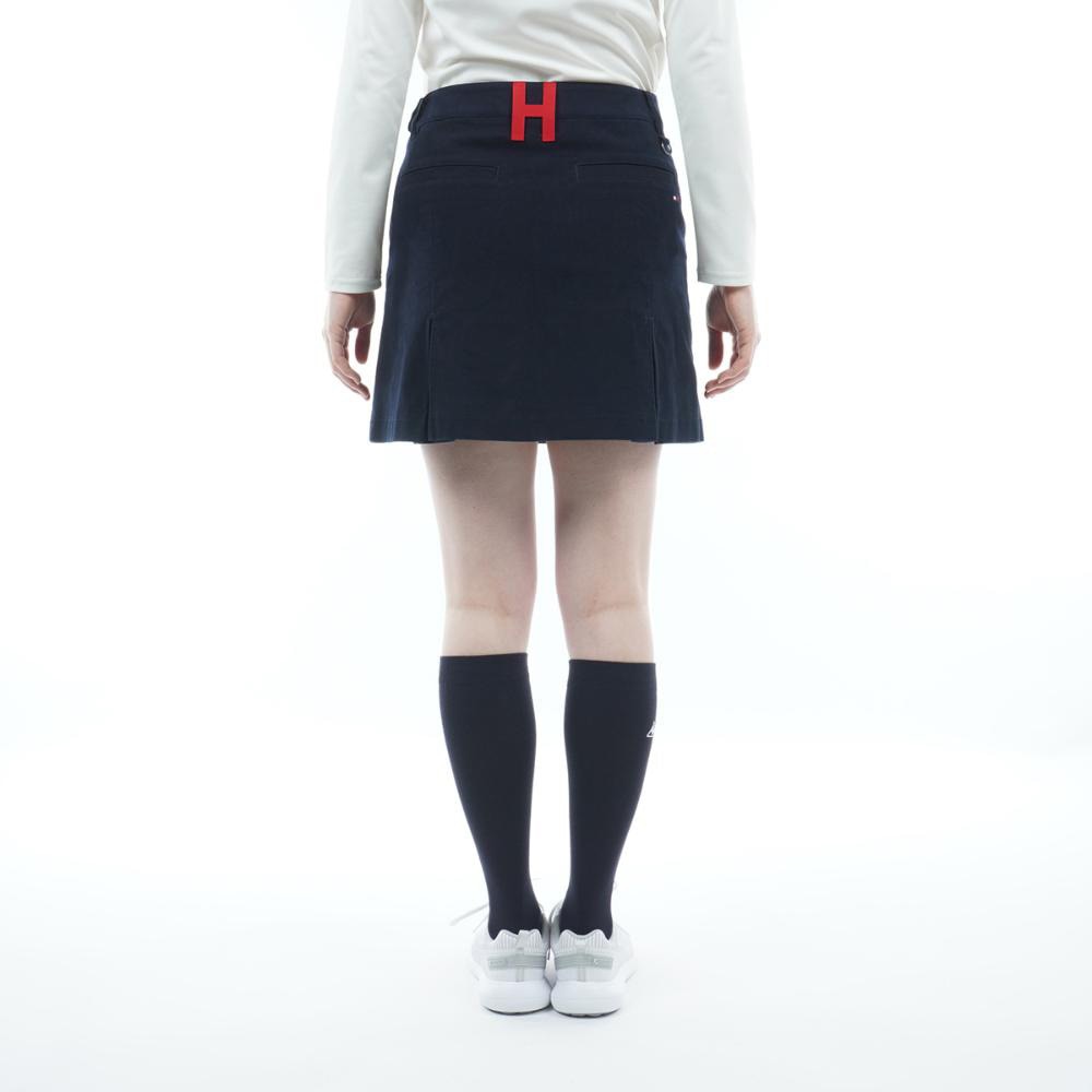 トミー ヒルフィガー ゴルフ（TOMMY HILFIGER GOLF）（レディース）ゴルフウェア ストライプ ベーシックスカート THLA267-NVY