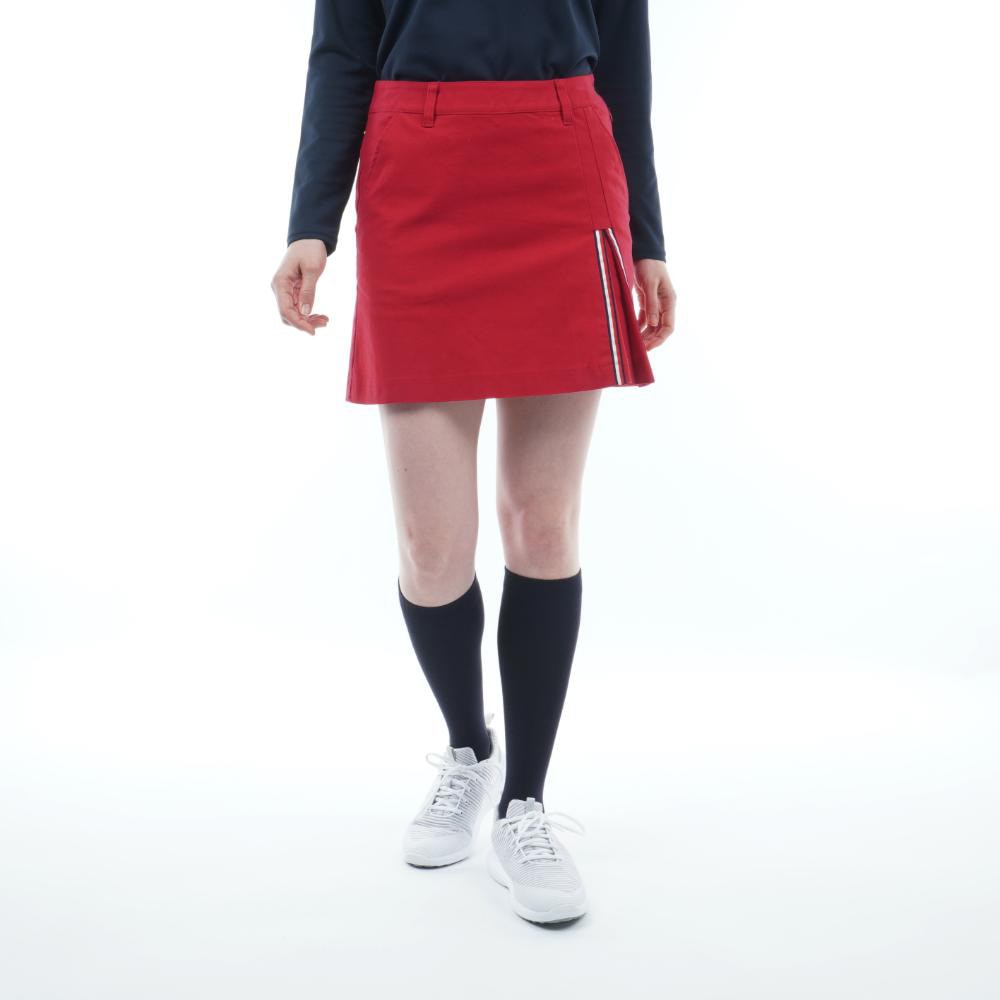 トミー ヒルフィガー ゴルフ（TOMMY HILFIGER GOLF）（レディース）ゴルフウェア ストライプ ベーシックスカート THLA267-RED