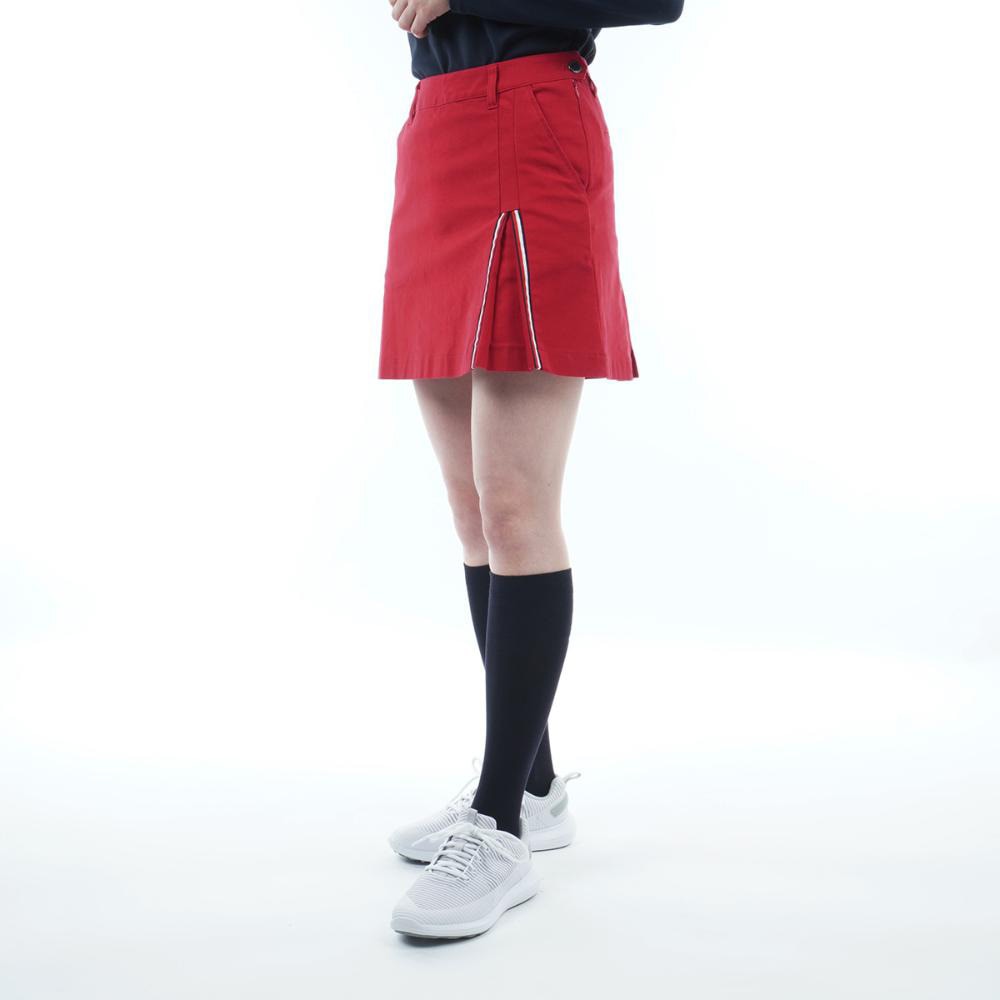 トミー ヒルフィガー ゴルフ（TOMMY HILFIGER GOLF）（レディース）ゴルフウェア ストライプ ベーシックスカート THLA267-RED