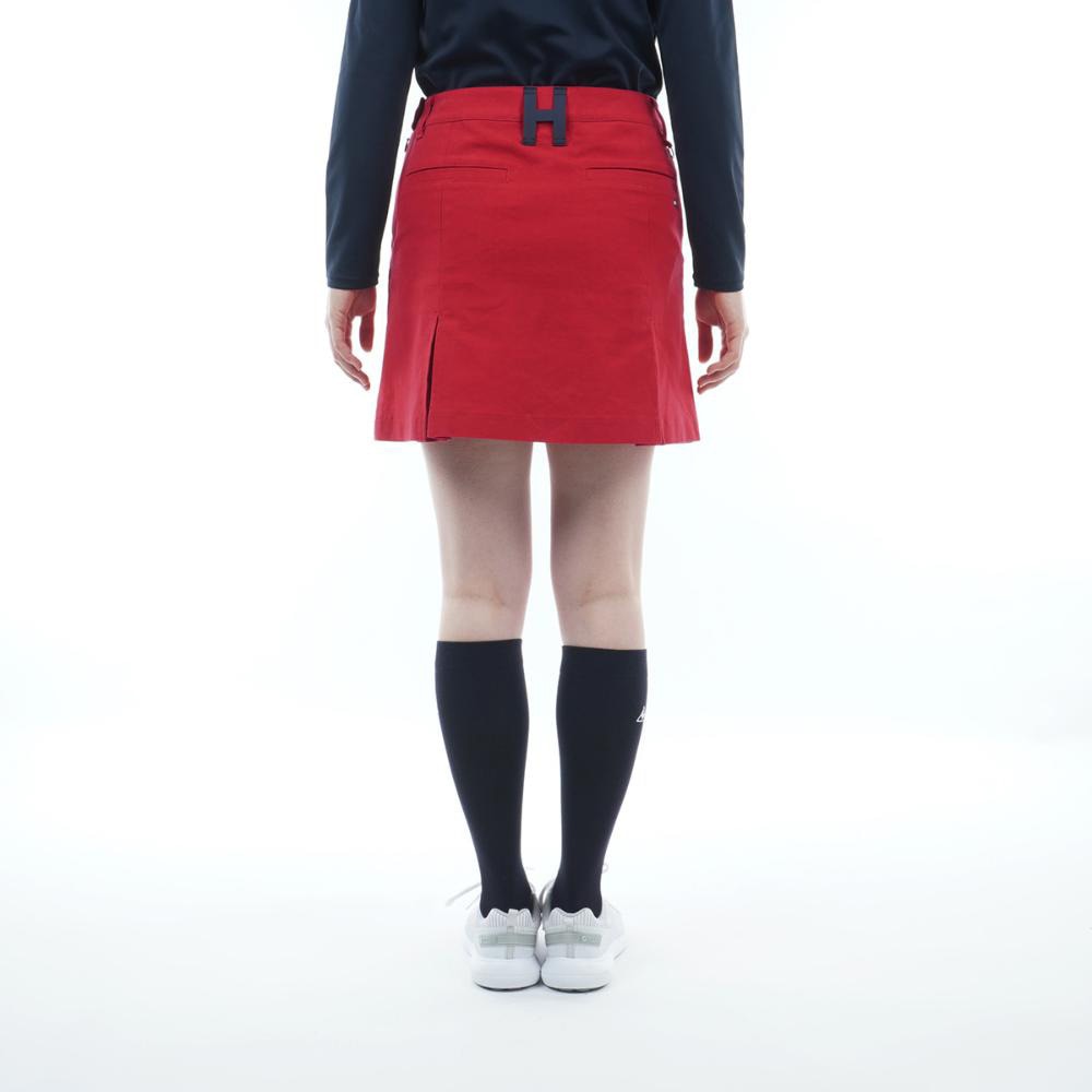 トミー ヒルフィガー ゴルフ（TOMMY HILFIGER GOLF）（レディース）ゴルフウェア ストライプ ベーシックスカート THLA267-RED