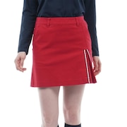 トミーヒルフィガー（TOMMY HILFIGER）（レディース）ゴルフウェア ストライプ ベーシックスカート THLA267-RED