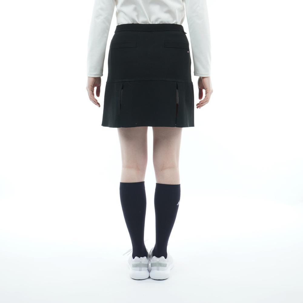 トミー ヒルフィガー ゴルフ（TOMMY HILFIGER GOLF）（レディース）ゴルフウェア ボックスプリーツ ニットスカート THLA268-BLK