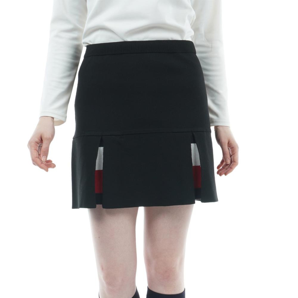 トミー ヒルフィガー ゴルフ（TOMMY HILFIGER GOLF）（レディース）ゴルフウェア ボックスプリーツ ニットスカート THLA268-BLK