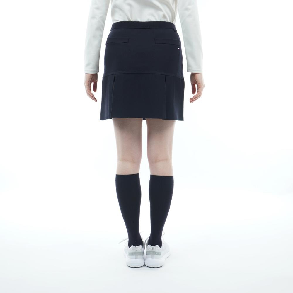 トミー ヒルフィガー ゴルフ（TOMMY HILFIGER GOLF）（レディース）ゴルフウェア ボックスプリーツ ニットスカート THLA268-NVY