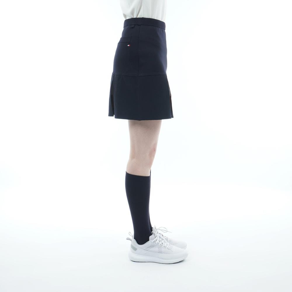 トミー ヒルフィガー ゴルフ（TOMMY HILFIGER GOLF）（レディース）ゴルフウェア ボックスプリーツ ニットスカート THLA268-NVY