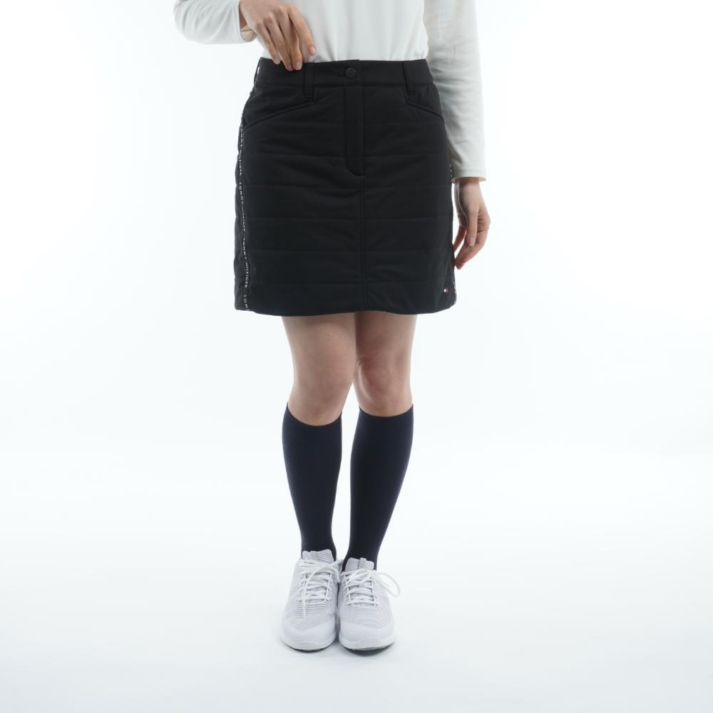 トミー ヒルフィガー ゴルフ（TOMMY HILFIGER GOLF）（レディース）ゴルフウェア 防風 中綿 スカート THLA285-BLK