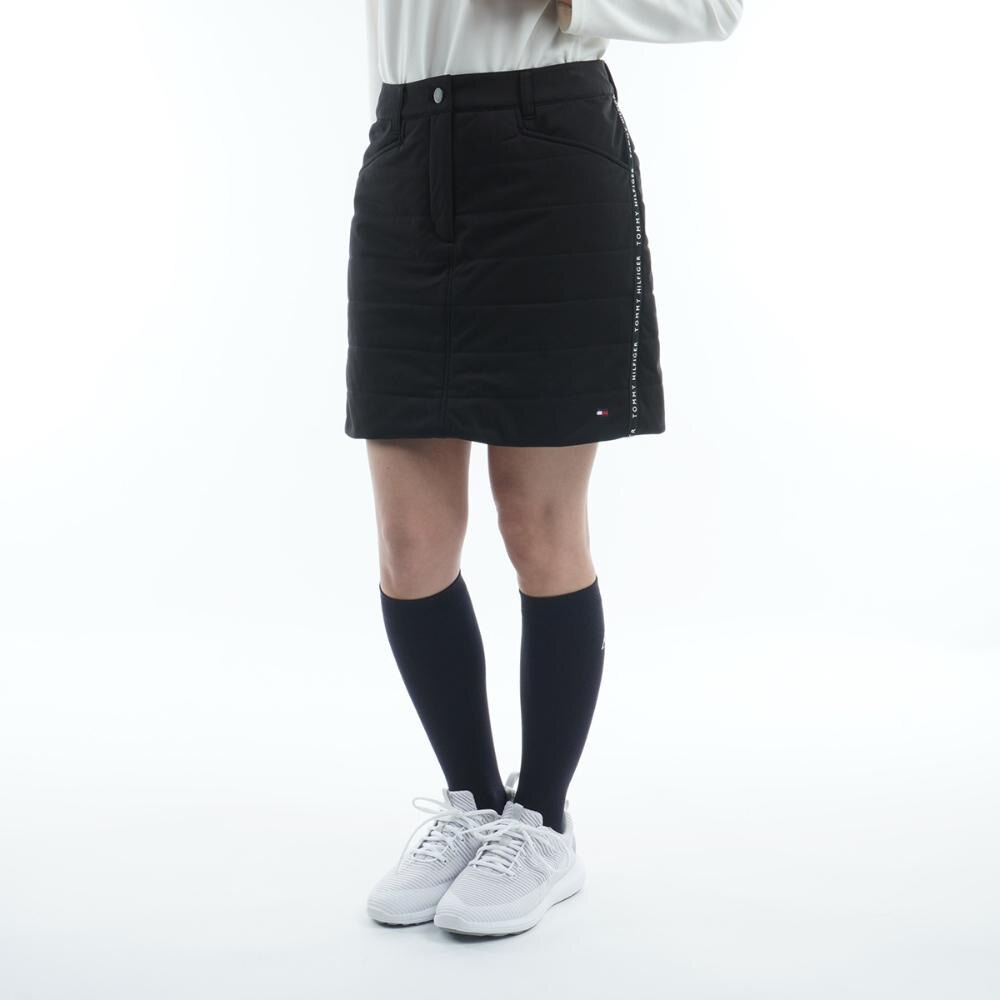 トミー ヒルフィガー ゴルフ（TOMMY HILFIGER GOLF）（レディース）ゴルフウェア 防風 中綿 スカート THLA285-BLK