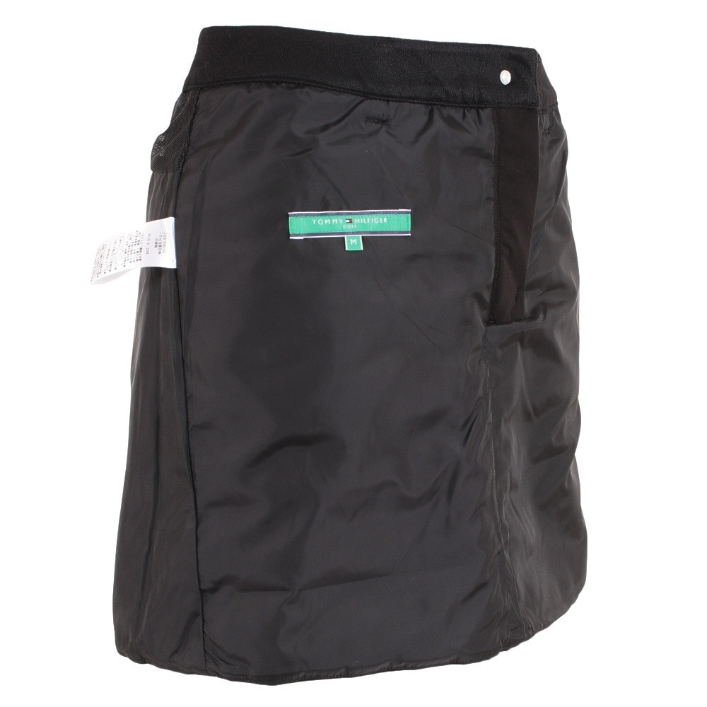 トミー ヒルフィガー ゴルフ（TOMMY HILFIGER GOLF）（レディース）ゴルフウェア 防風 中綿 スカート THLA285-BLK