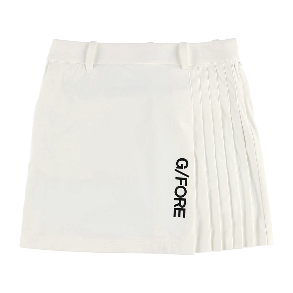 ジーフォア（G FORE）（レディース）ゴルフウェア インナーパンツ付 メリルハイテンション 裏起毛 スカート 073215355-0001