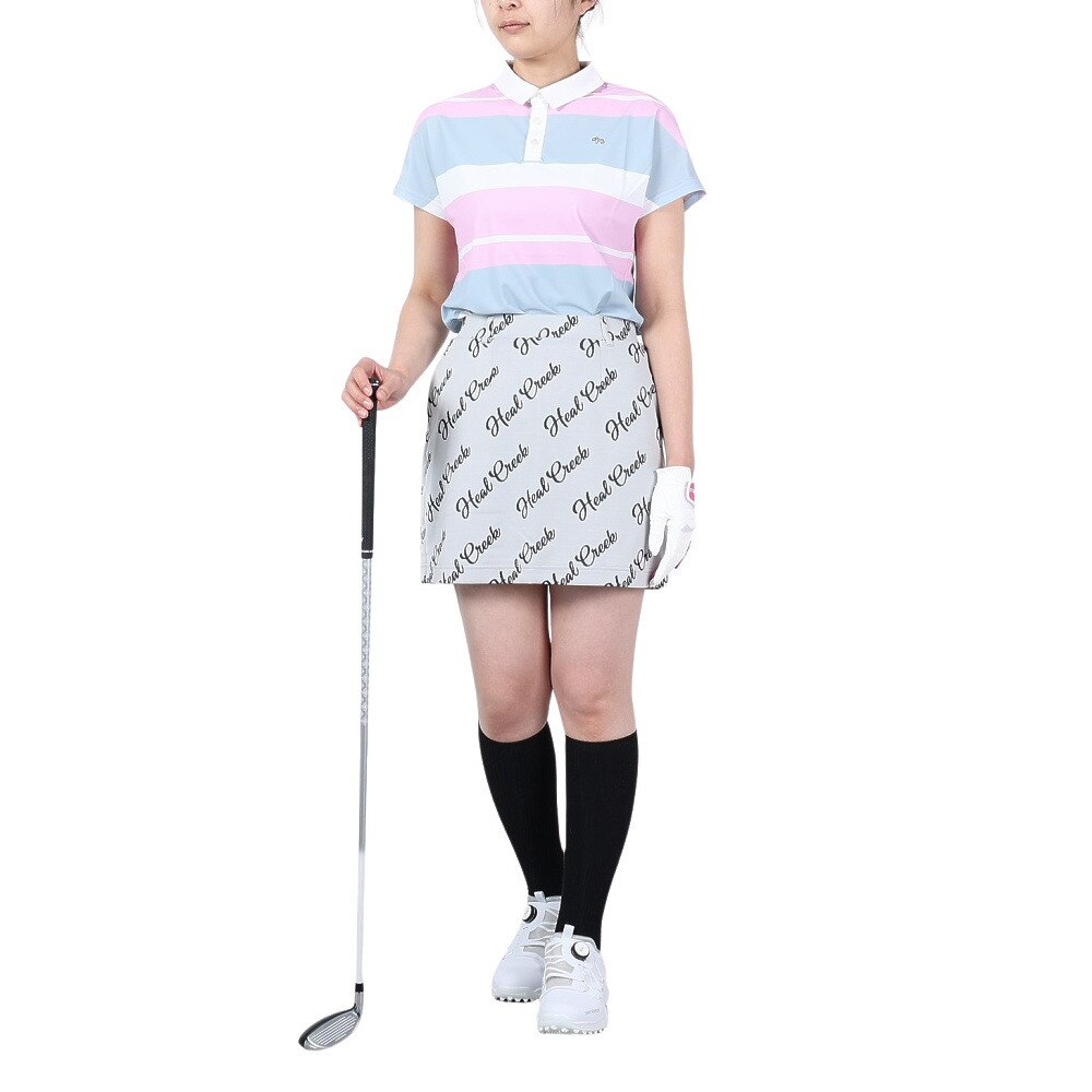 ヒールクリーク（HEAL CREEK）（レディース）ゴルフウェア ロゴJQスカート 002-78440-005