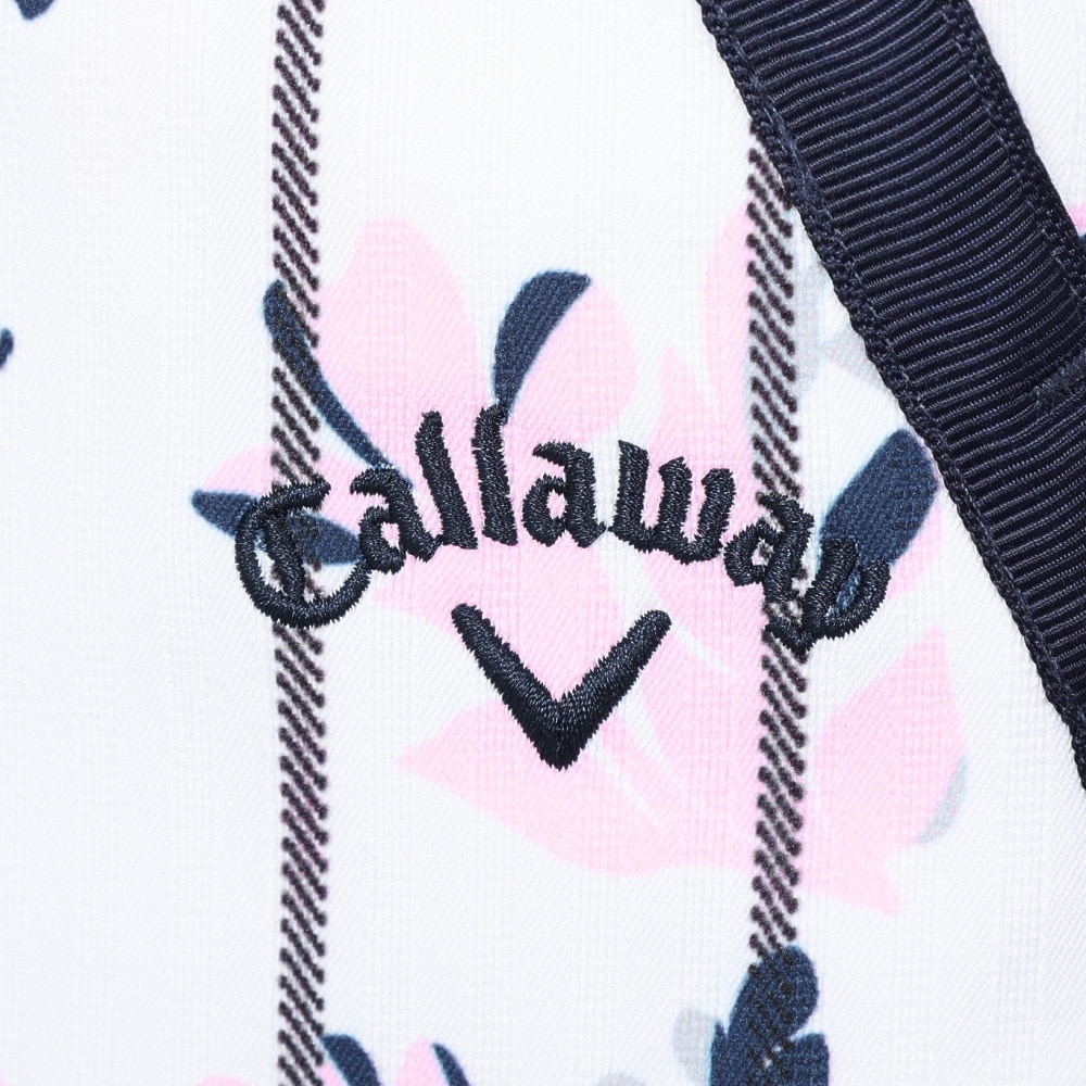 キャロウェイ（CALLAWAY）（レディース）ゴルフウェア ストライプフラワープリントドビースカート03 C23128204-1030