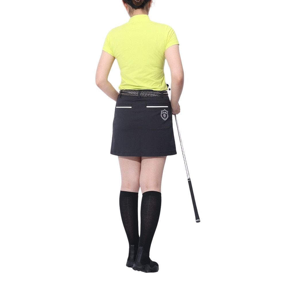 キャロウェイ（CALLAWAY）（レディース）ゴルフウェア ハイストレッチ ドビーインナーショートパンツ ドッキング型スカート 05 C23128205-1010