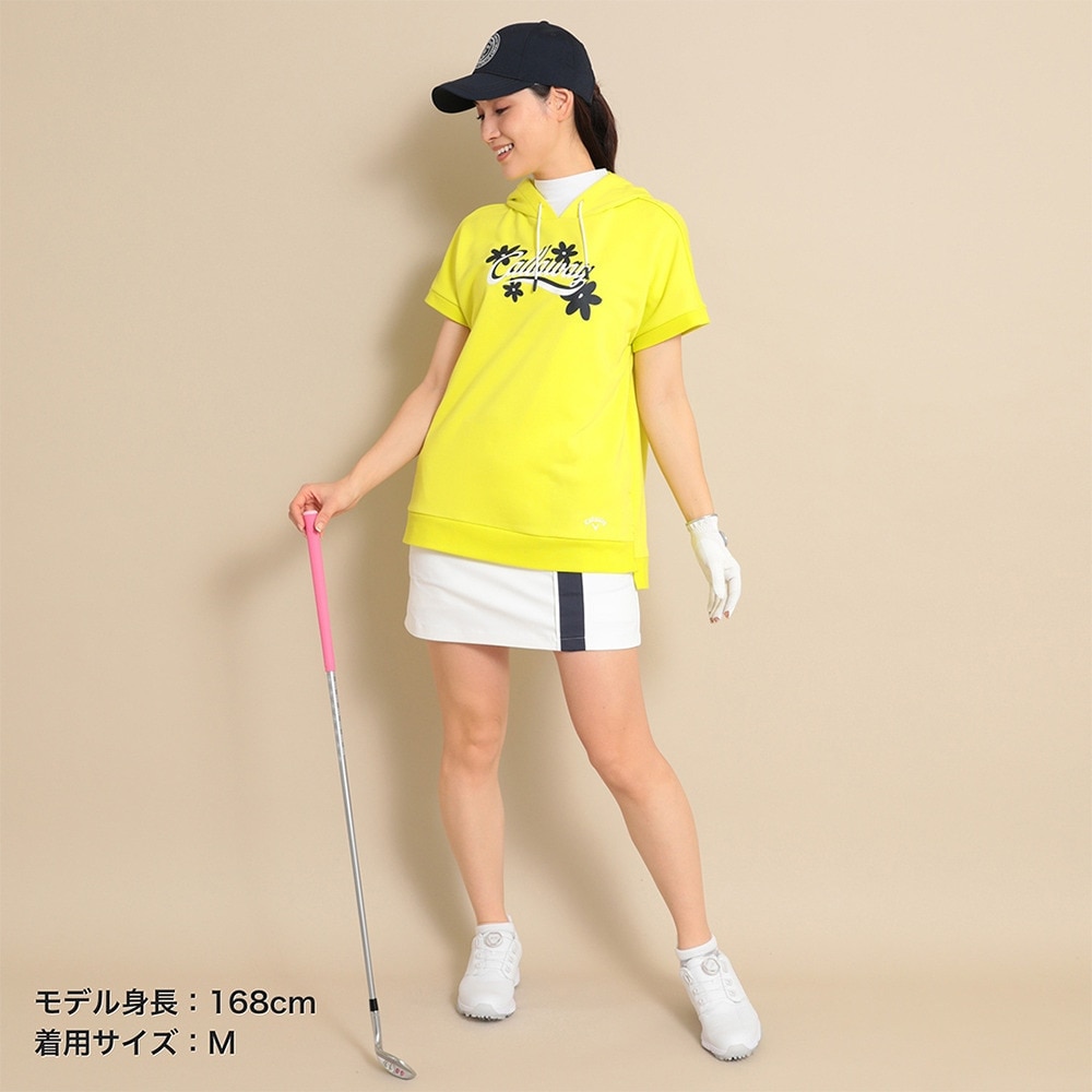 キャロウェイ（CALLAWAY）（レディース）ゴルフウェア ハイストレッチ ドビーインナーショートパンツ ドッキング型スカート C23128205-1030