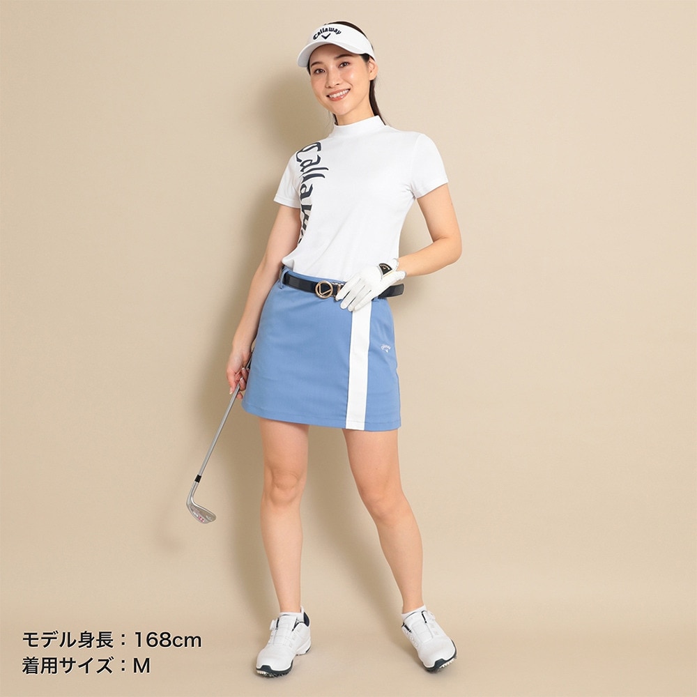 キャロウェイ（CALLAWAY）（レディース）ゴルフウェア ハイストレッチ ドビーインナーショートパンツ ドッキング型スカート C23128205-1110