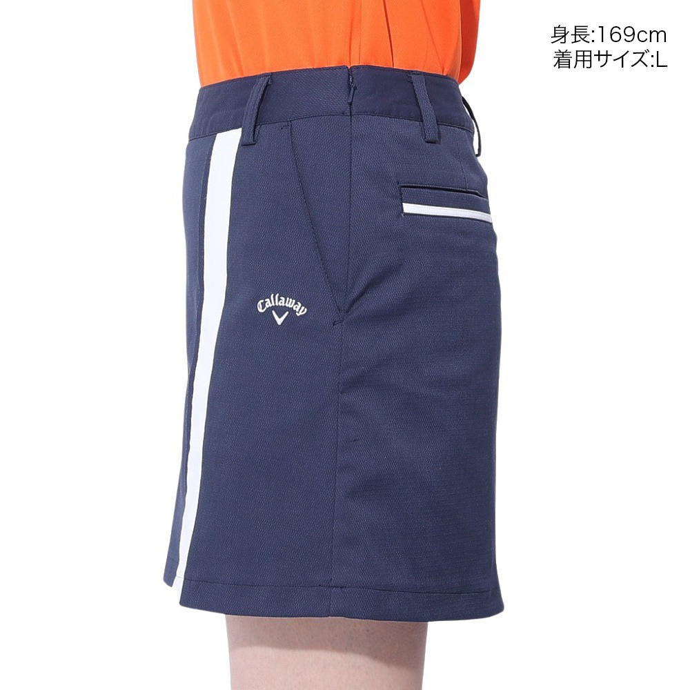 キャロウェイ（CALLAWAY）（レディース）ゴルフウェア ハイストレッチ ドビーインナーショートパンツ ドッキング型スカート 05 C23128205-1120