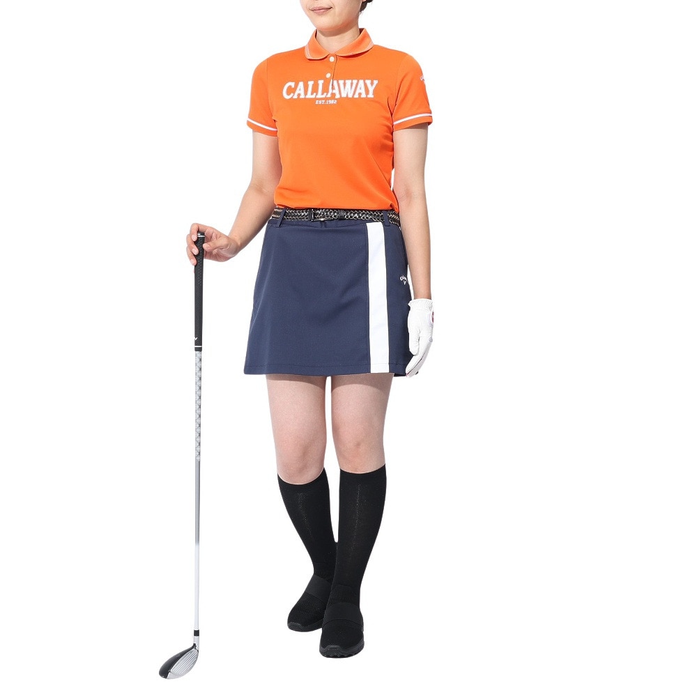 キャロウェイ（CALLAWAY）（レディース）ゴルフウェア ハイストレッチ ドビーインナーショートパンツ ドッキング型スカート 05 C23128205-1120
