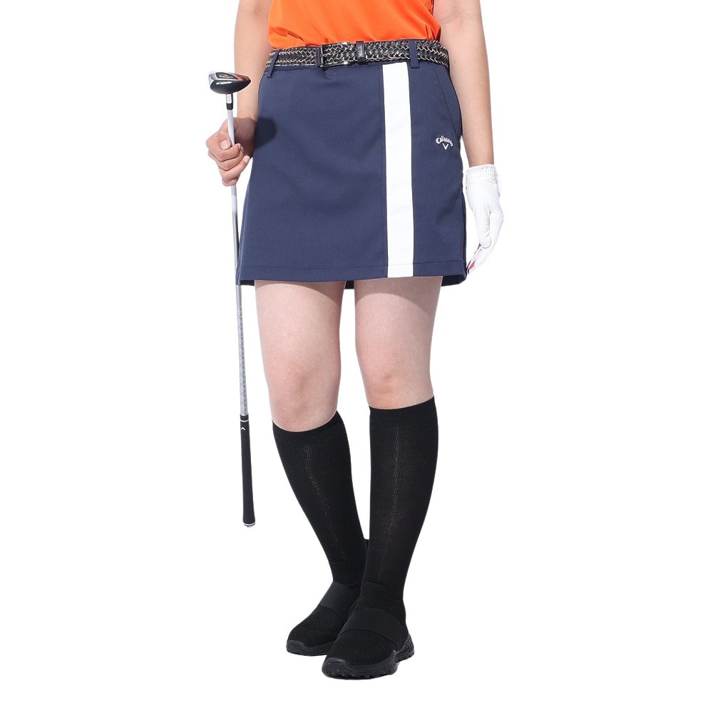 キャロウェイ（CALLAWAY）（レディース）ゴルフウェア ハイストレッチ ドビーインナーショートパンツ ドッキング型スカート 05 C23128205-1120