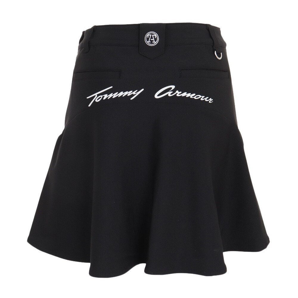 トミーアーマー（Tommy Armour）（レディース）ゴルフウェア インナーパンツ付 フレアスカート TAVT23S060015 BLK