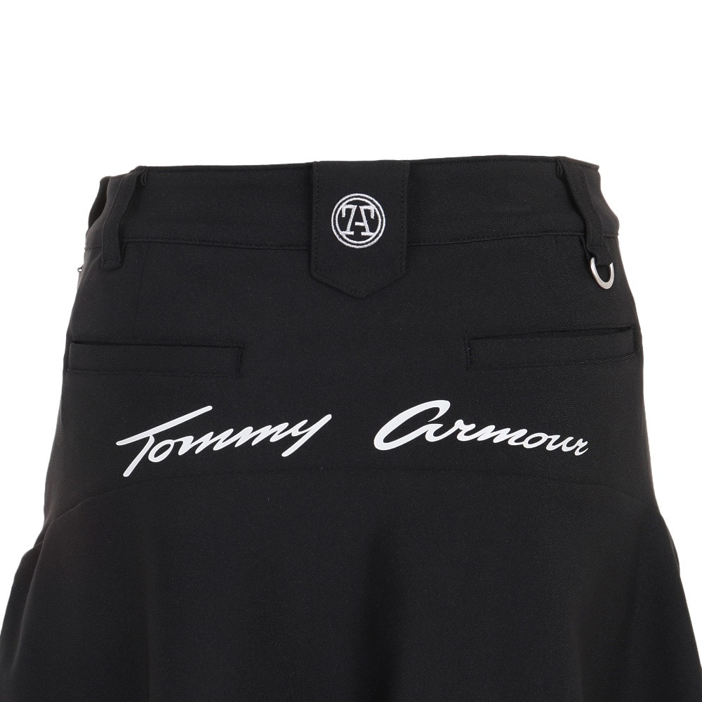 トミーアーマー（Tommy Armour）（レディース）ゴルフウェア インナーパンツ付 フレアスカート TAVT23S060015 BLK