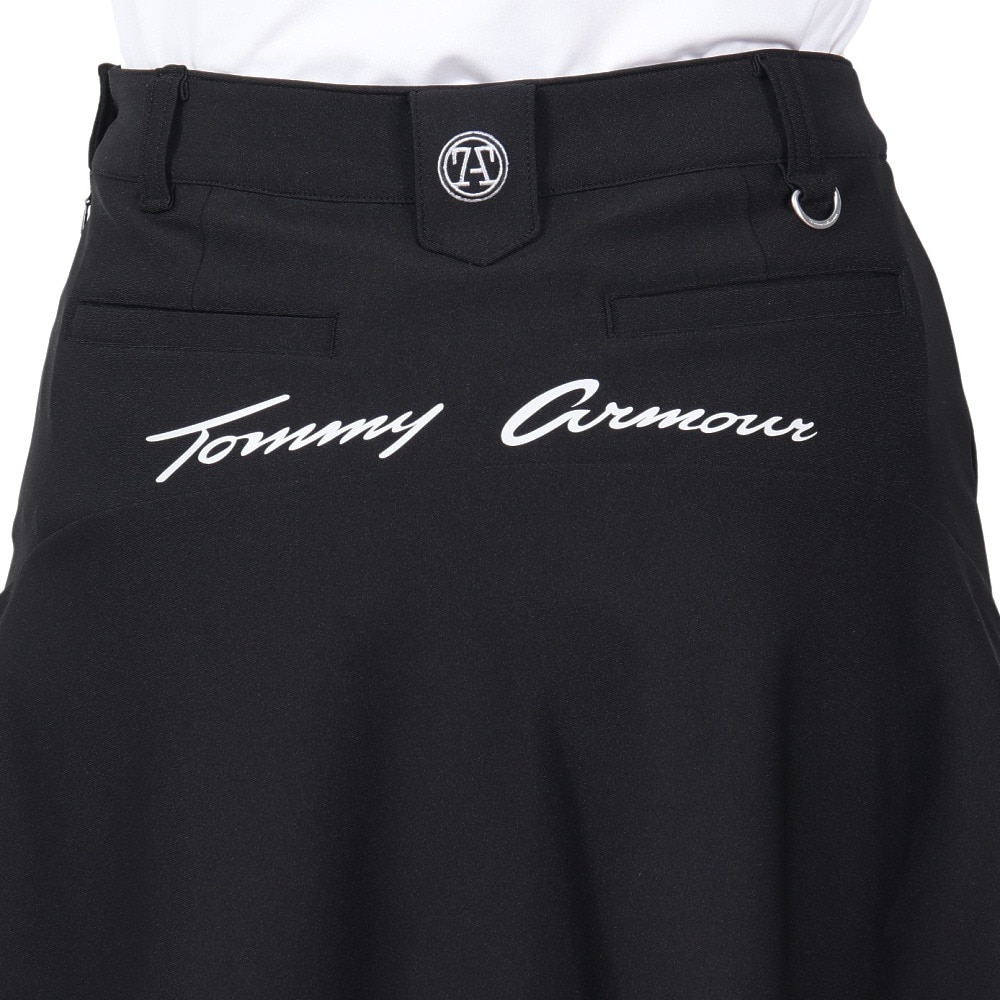 トミーアーマー（Tommy Armour）（レディース）ゴルフウェア インナーパンツ付き フレアスカート TAVT23S060015 BLK