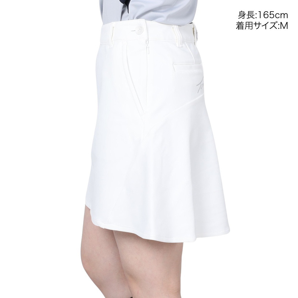 トミーアーマー（Tommy Armour）（レディース）ゴルフウェア インナーパンツ付き フレアスカート TAVT23S060015 WHT