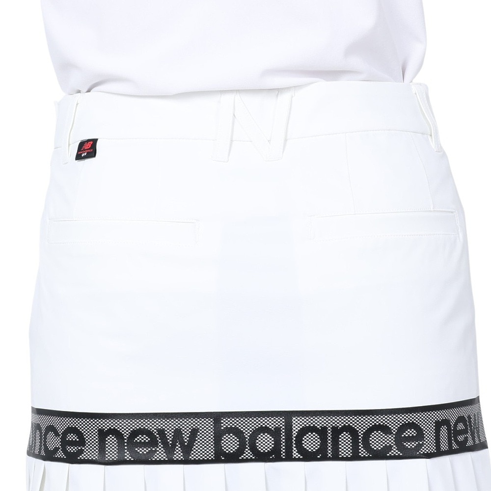 ニューバランス（new balance）（レディース）ゴルフウェア 吸汗 吸湿 速乾 ストレッチタフタ バックプリーツ スカート 012-3134501-030