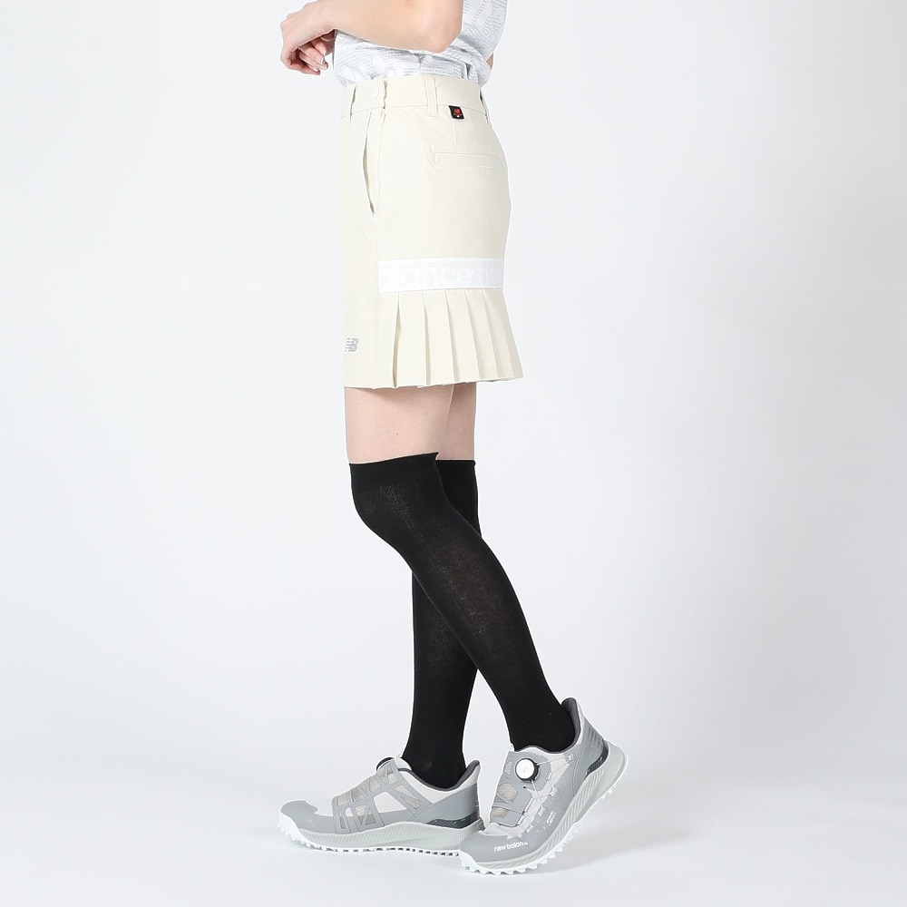 ニューバランス（new balance）（レディース）ゴルフウェア 吸汗 吸湿 速乾 ストレッチタフタ バックプリーツ スカート 012-3134501-040