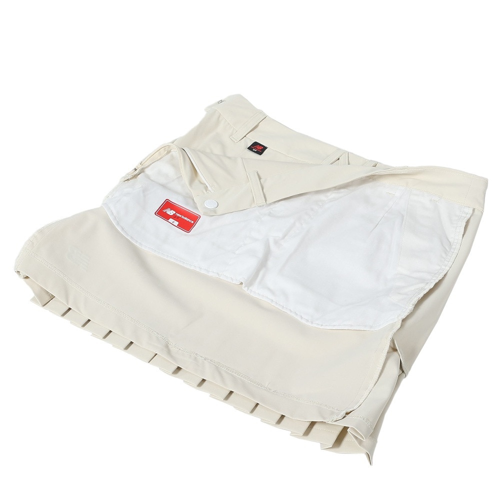 ニューバランス（new balance）（レディース）ゴルフウェア 吸汗 吸湿 速乾 ストレッチタフタ バックプリーツ スカート 012-3134501-040