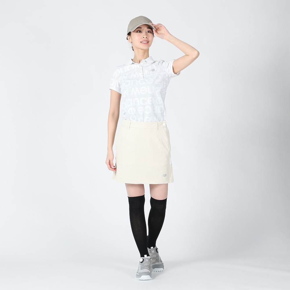 ニューバランス（new balance）（レディース）ゴルフウェア 吸汗 吸湿 速乾 ストレッチタフタ バックプリーツ スカート 012-3134501-040